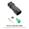 DT 4 Way RCP Kit, SLD Gold 16-14, BLK, SB RCP - DT4-G-14-BK-RCP-SBR
