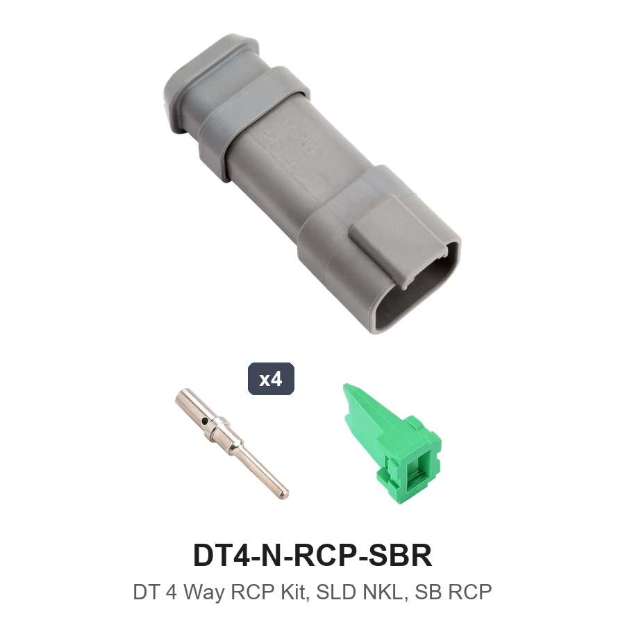 DT 4 Way RCP Kit, SLD NKL, SB RCP - DT4-N-RCP-SBR