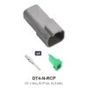 DT 4 Way Receptacle Kit Solid Nickel - DT4-N-RCP