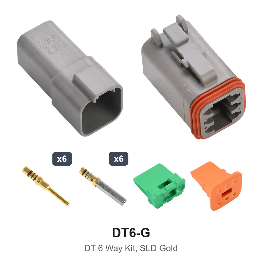 DT 6 Way Kit Solid Gold - DT6-G