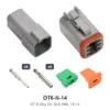 DT 6 Way Kit Solid Nickel 16-14 - DT6-N-14