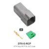 DT 6 Way Receptacle Kit Solid Gold - DT6-G-RCP
