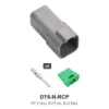 DT 6 Way Receptacle Kit Solid Nickel - DT6-N-RCP