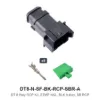 DT 8 Way RCP Kit, STMP NKL, BLK A-KEY, SB RCP - DT8-N-SF-BK-RCP-SBR-A