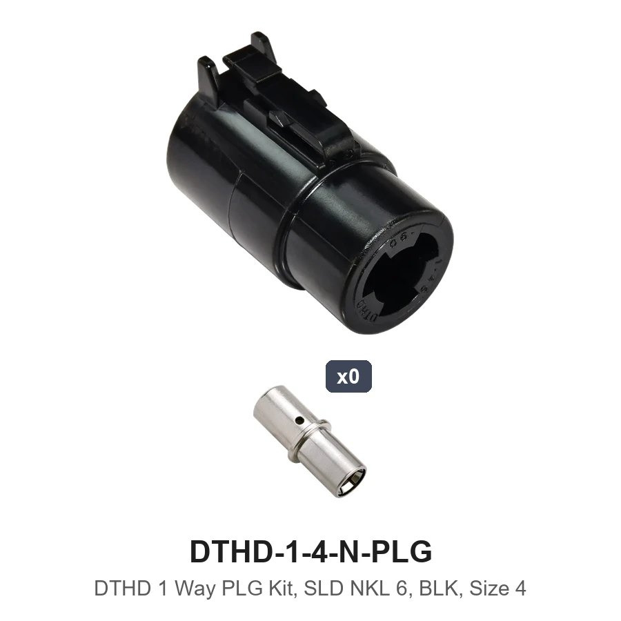 DTHD Size 4 Plug Kit - DTHD-1-4-N-PLG