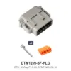 DTM 12 Way Plug Kit Nickel Stamped - DTM12-N-SF-PLG