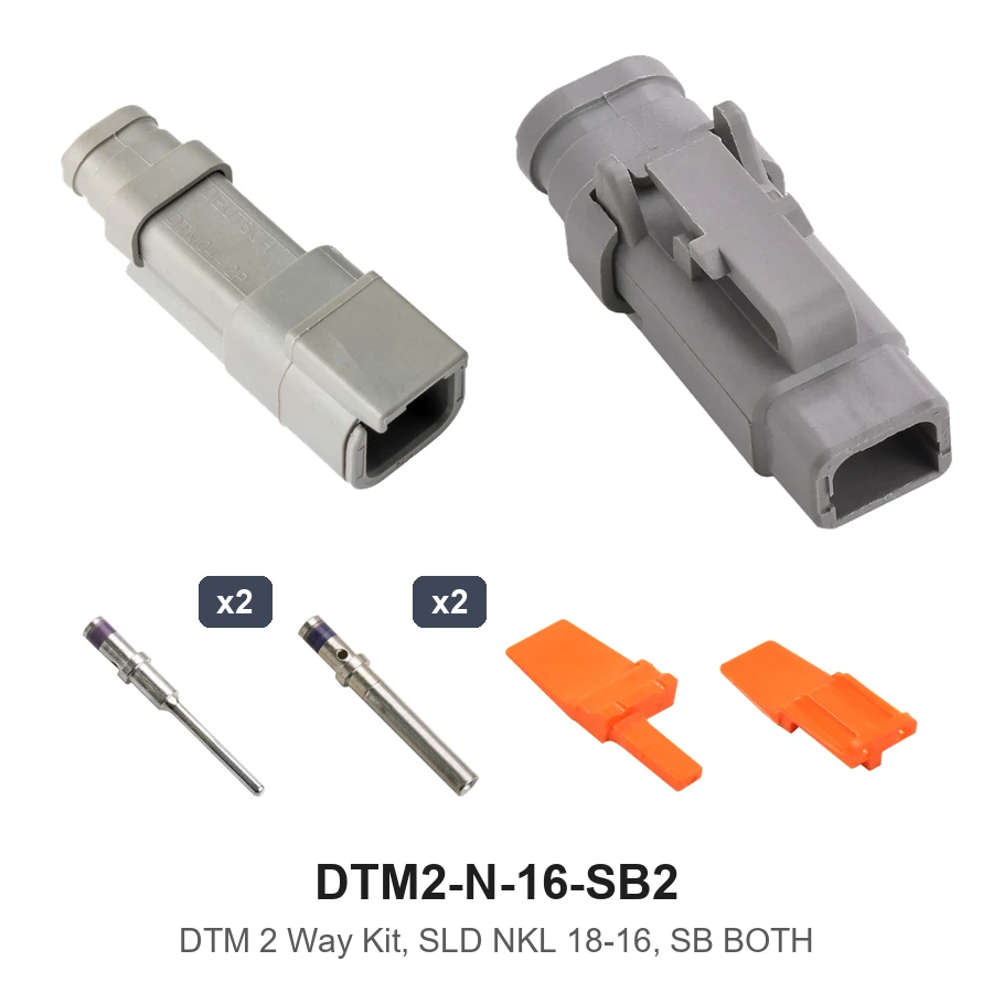 DTM 2 Way Kit, SLD NKL 18-16, SB Both - DTM2-N-16-SB2