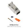 DTM 2 Way Plug Kit Gold Solid - DTM2-G-PLG