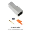 DTM 2 Way Receptacle Kit Gold Solid - DTM2-G-RCP