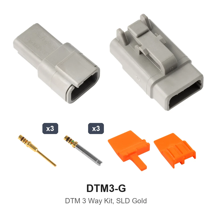 DTM 3 Way Kit Gold Solid - DTM3-G