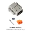 DTM 8 Way Plug Kit Nickel Stamped - DTM8-N-SF-PLG