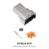 DTM 8 Way Receptacle Kit Nickel Solid - DTM8-N-RCP