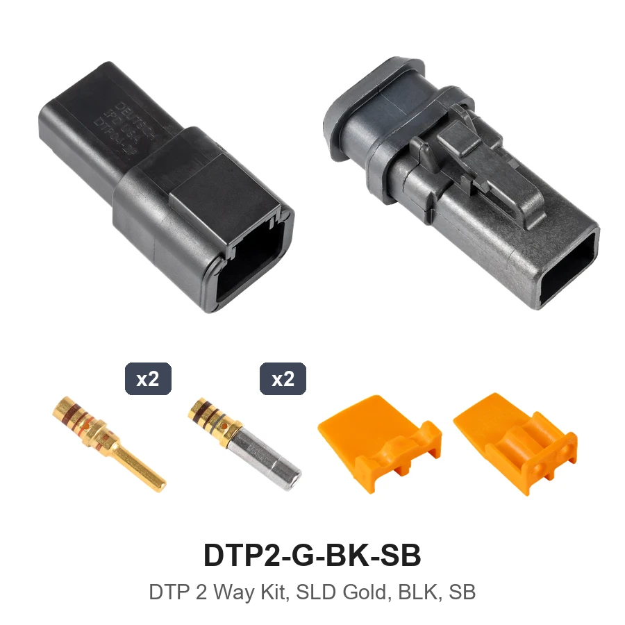 DTP 2 Way Kit, SLD Gold, BLK, SB - DTP2-G-BK-SB