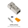 DTP 2 Way Plug Kit Nickel Solid - DTP2-N-PLG
