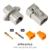 DTP 4 Way Flanged Kit Gold Solid - DTP4-G-FLG
