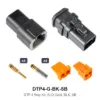 DTP 4 Way Kit, SLD Gold, BLK, SB - DTP4-G-BK-SB