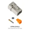 DTP 4 Way Plug Kit Gold Solid - DTP4-G-PLG