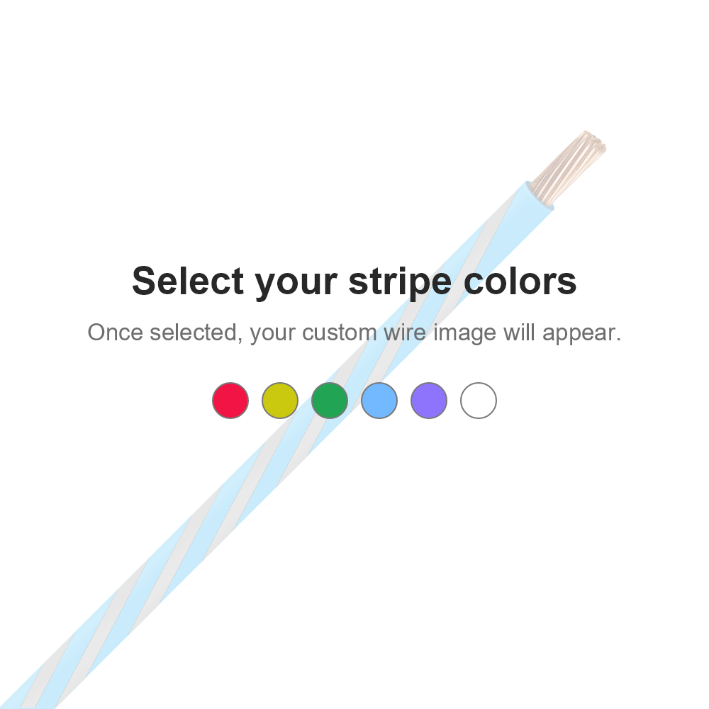 TXL-22-LB TRPL Striped Wire - TXL-22-LB-3STRIPE