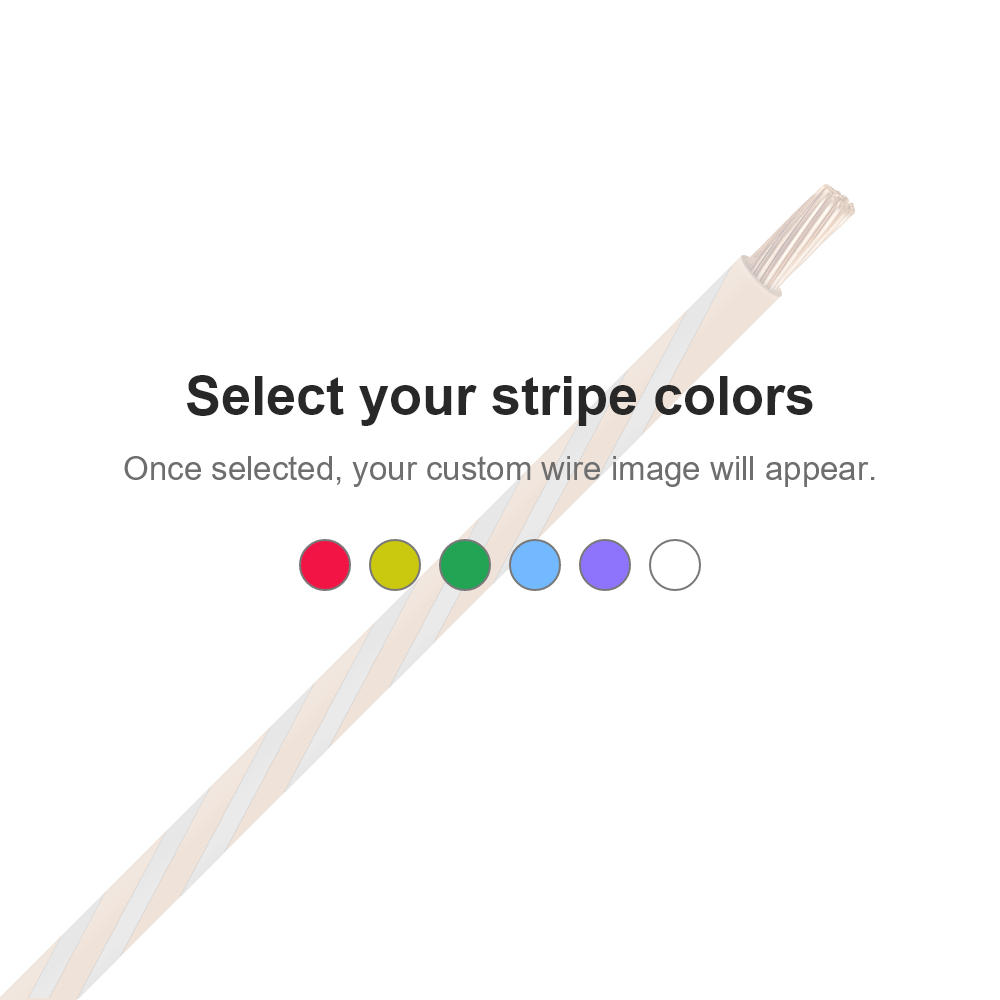 TXL-22-T TRPL Striped Wire - TXL-22-T-3STRIPE
