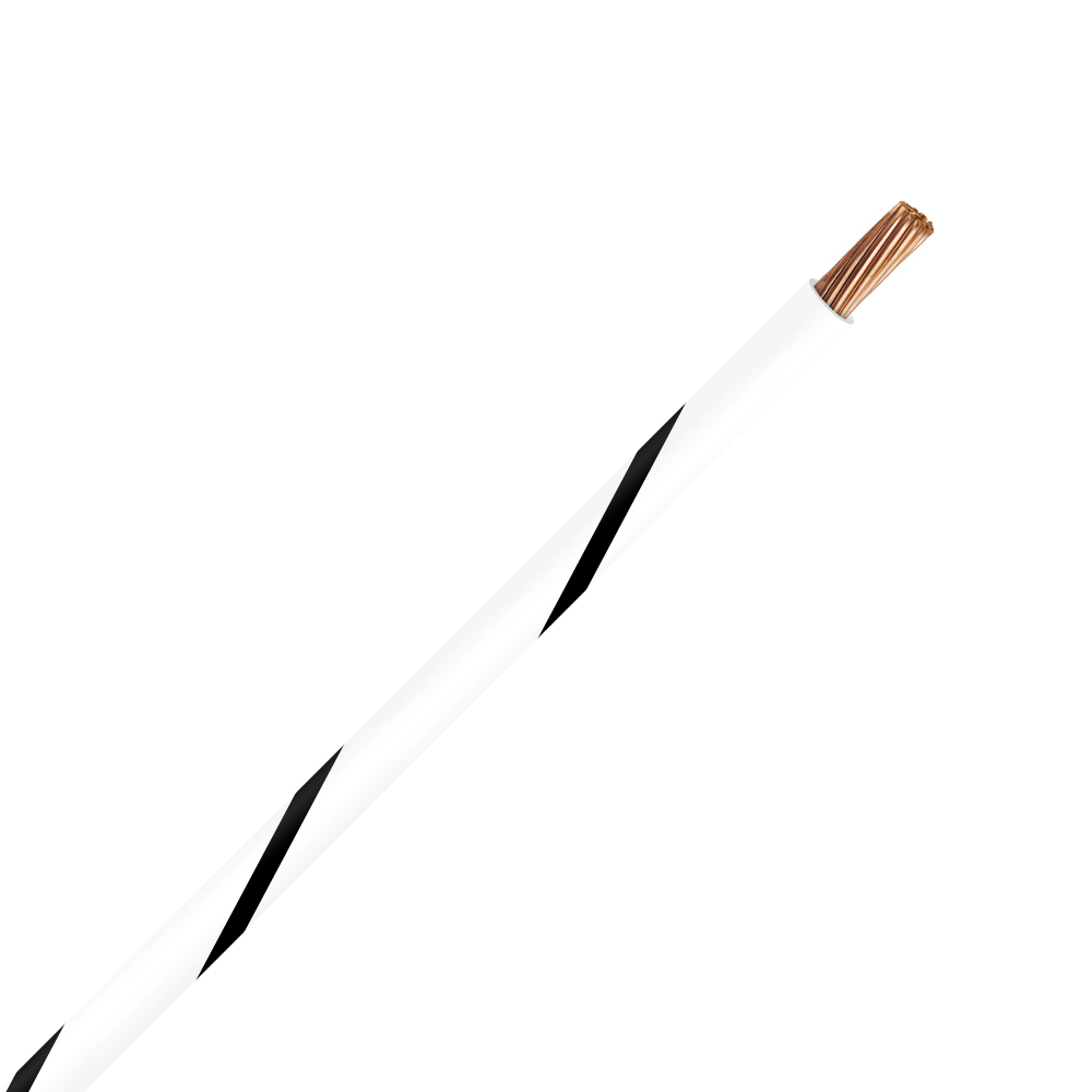 Picture of TXL 10 WHITE/BLACK STRIPED WIRE
