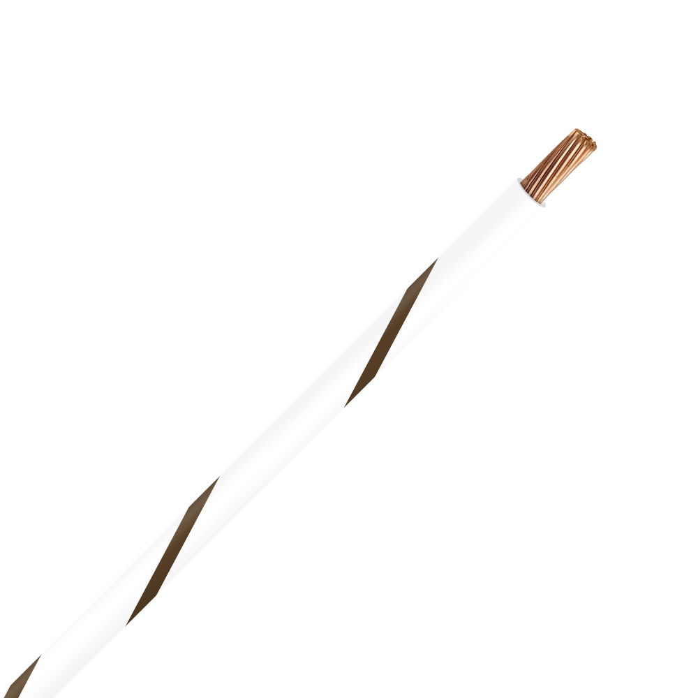 Picture of TXL 10 WHITE/BROWN STRIPED WIRE