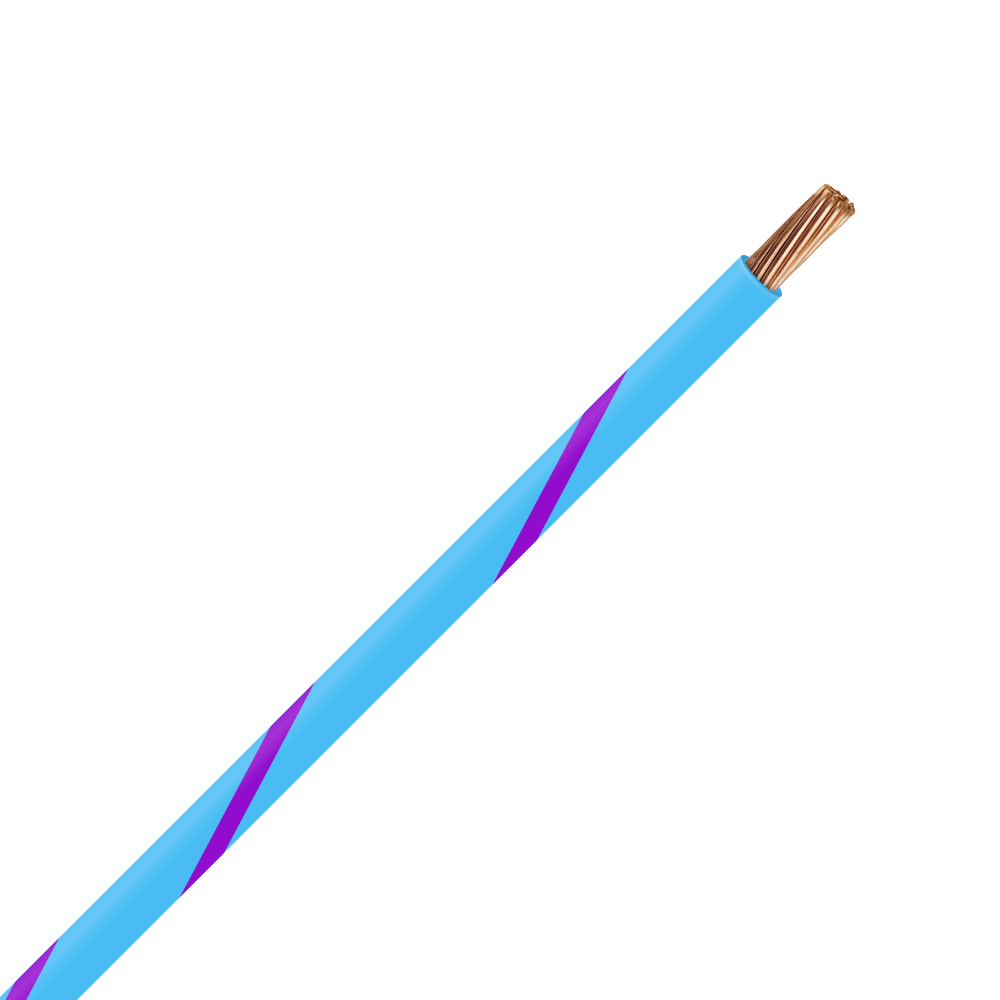 Picture of TXL 10 LIGHT BLUE/PURPLE STRIPED WIRE