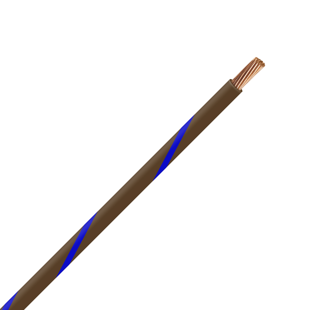 Picture of TXL 12 BROWN/BLUE STRIPED WIRE