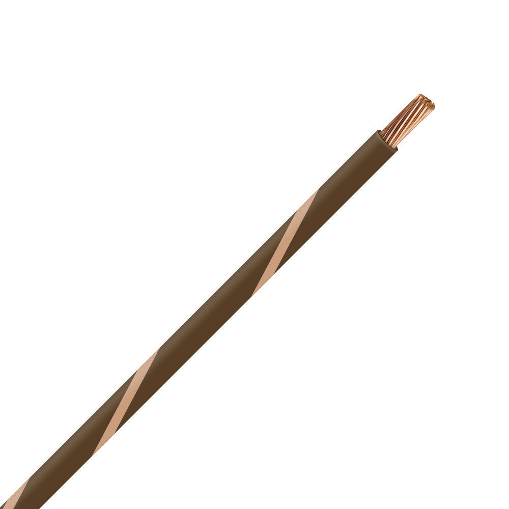 Picture of TXL 12 BROWN/TAN STRIPED WIRE