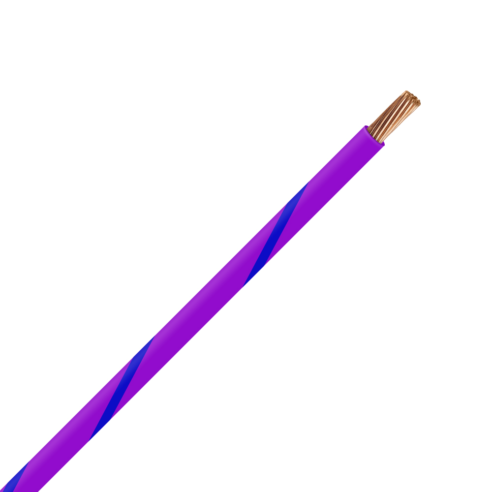 Picture of TXL 12 PURPLE/BLUE STRIPED WIRE