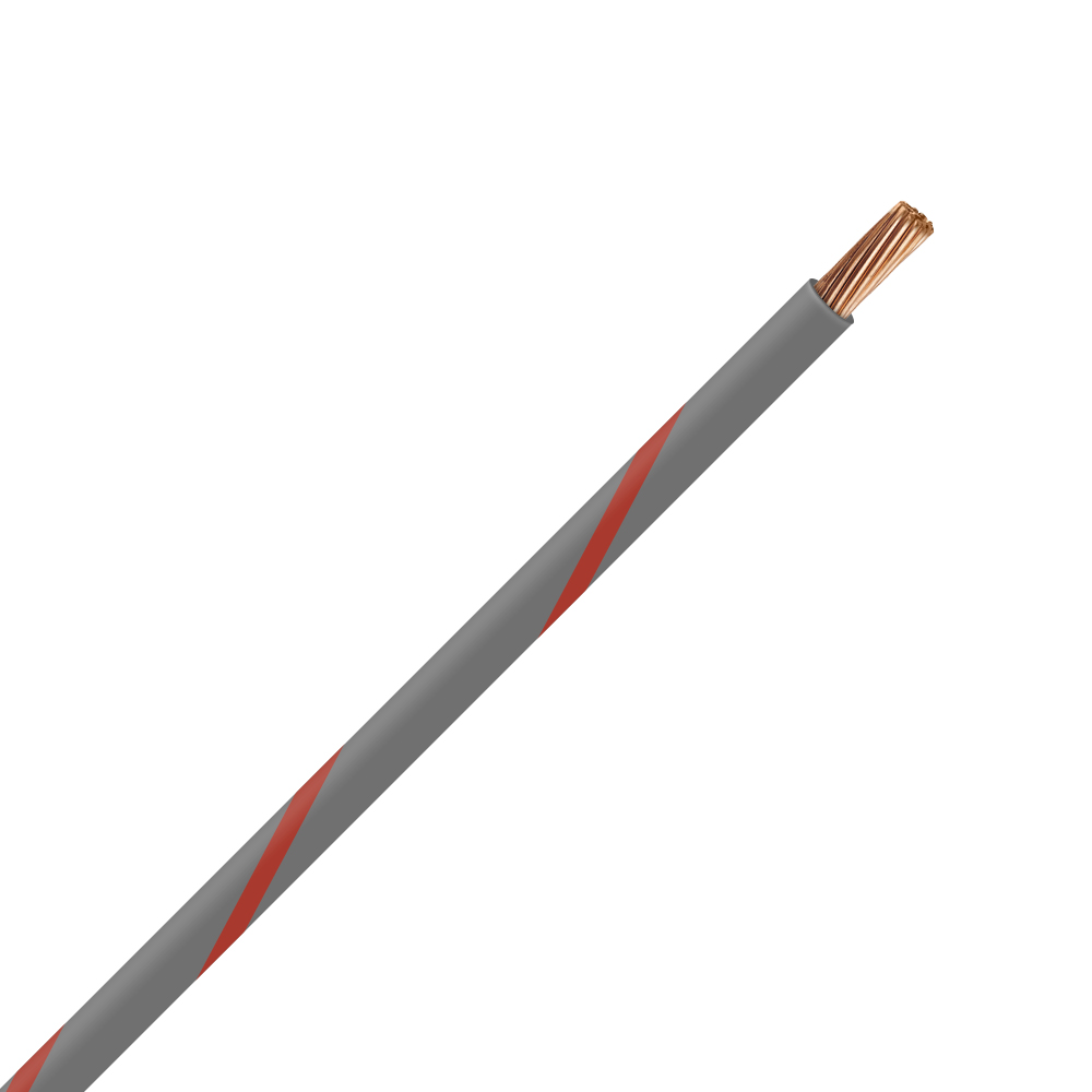 Picture of TXL 12 GRAY/RED STRIPED WIRE