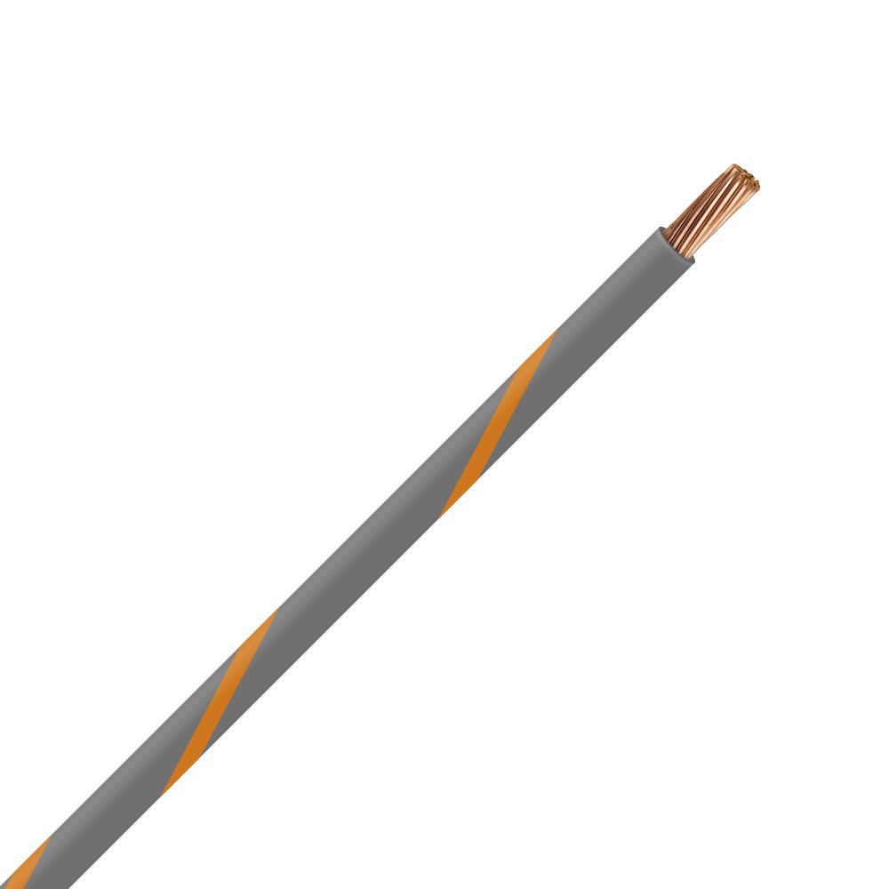 Picture of TXL 12 GRAY/ORANGE STRIPED WIRE