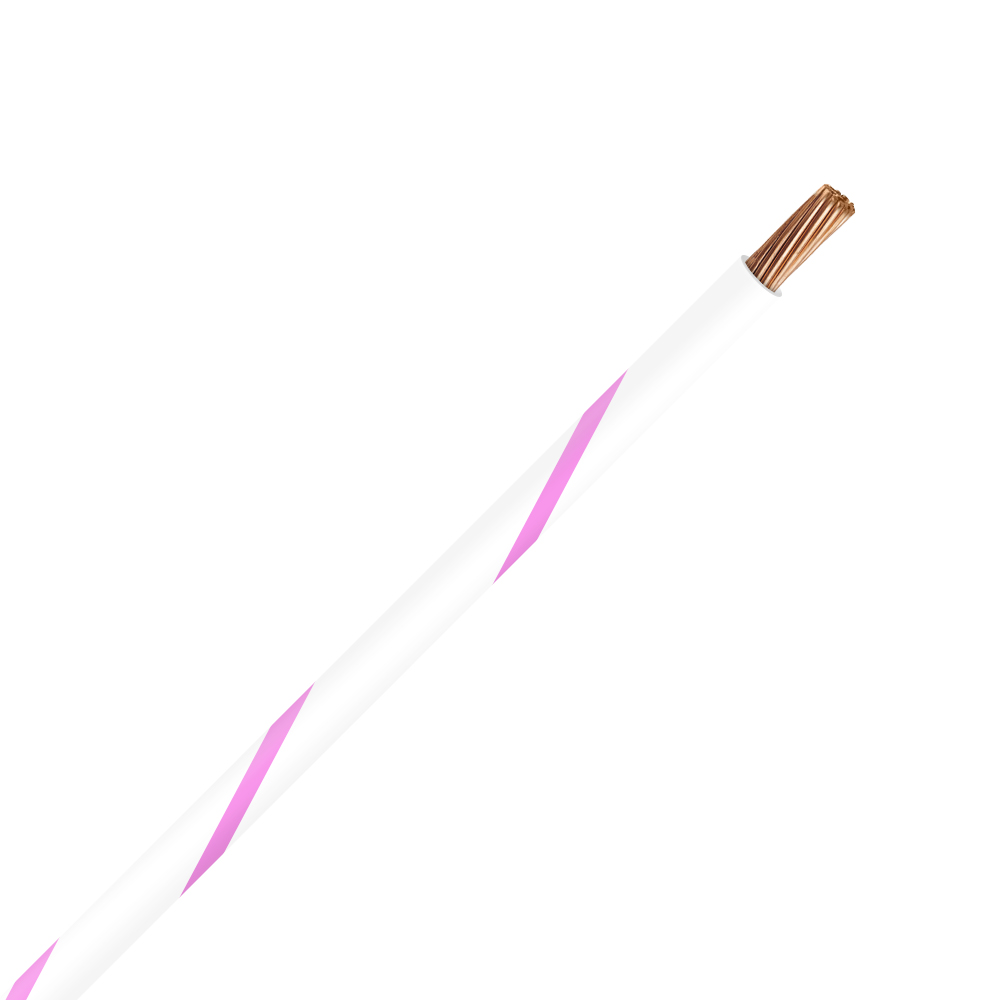 Picture of TXL 12 WHITE/ PINK STRIPED WIRE