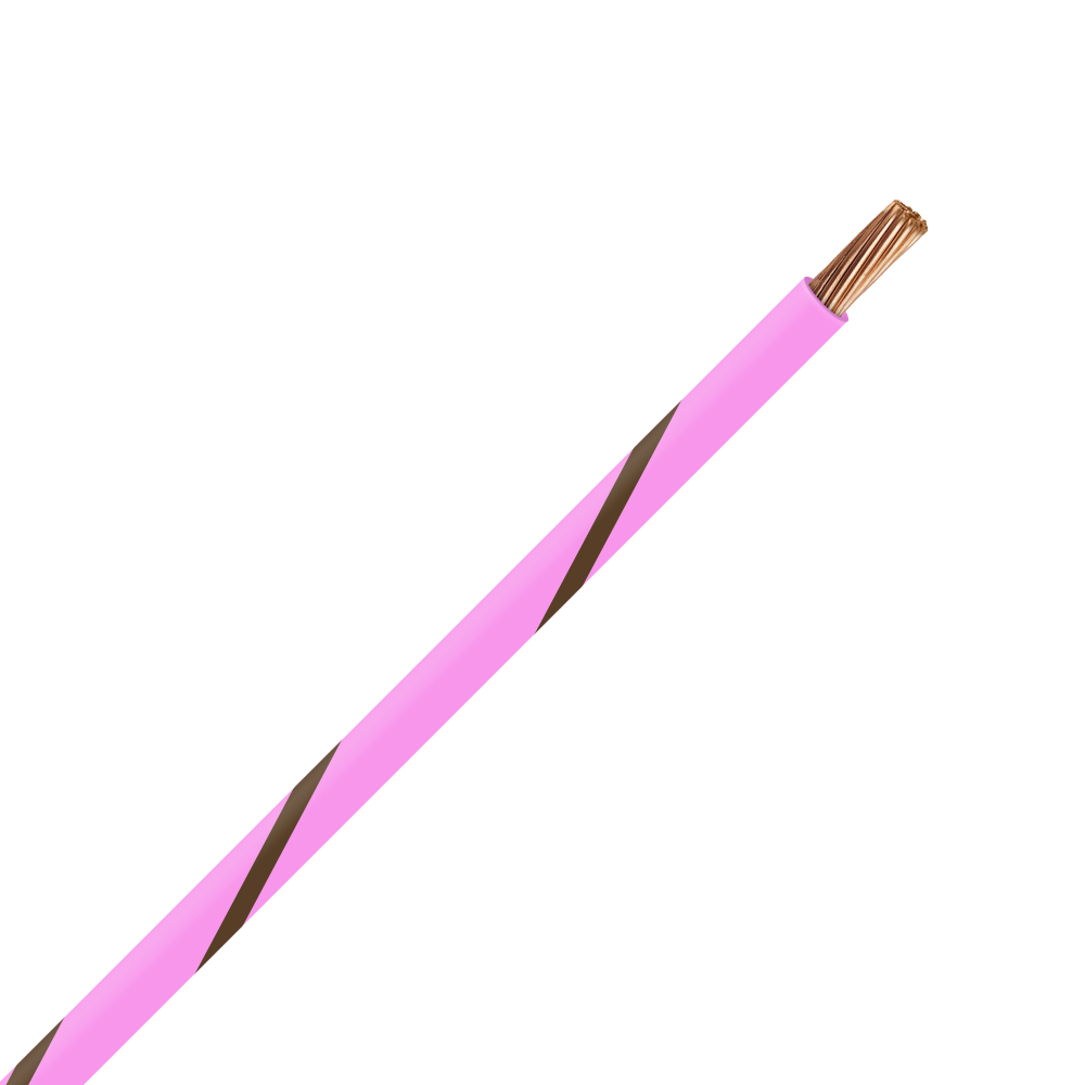 Picture of TXL 12 PINK/BROWN STRIPED WIRE